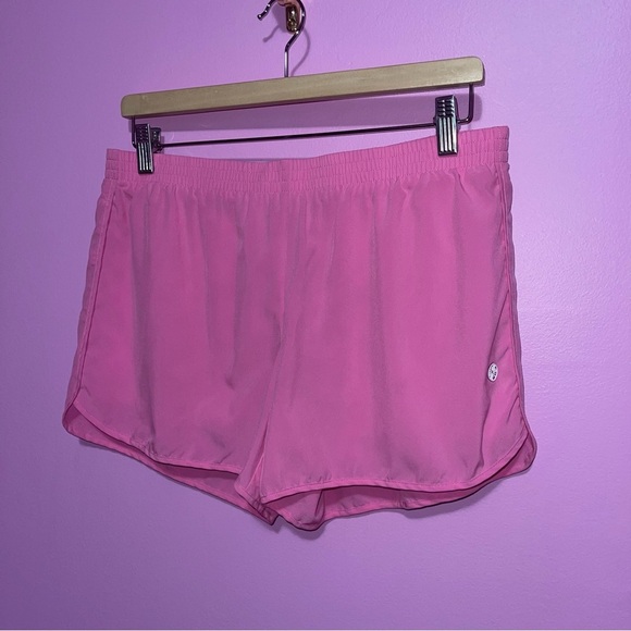 Lilly Pulitzer Shorts Women's Size Medium Havana Pink Luxletic Boca Chica 4" - Picture 6 of 9